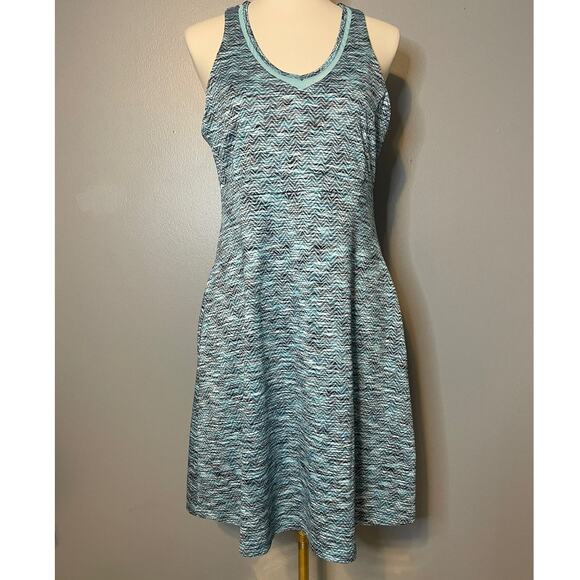 MPG Large Dress Mesh Active Racerback Golf Tennis Blue Pickleball Pockets Vented - Picture 1 of 12